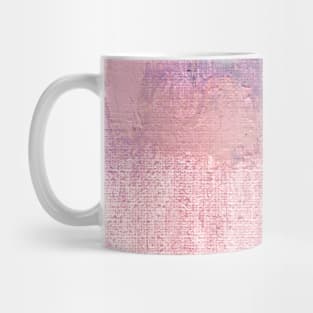 Purple Pink Lavender Abstract Art Mug